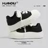 Tenis Chunky Negros Universales para Mujer, Nuevos Loafers de Moda Populares Invierno 2025, Zapatos Casuales Versátiles para Mujer