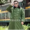 Abrigo de Algodón Verde Invierno Engrosado Largo Seguridad Algodón Abrigo Almacén Frío Protección Frío Suministros Protección Laboral Ropa de Trabajo Abrigo de Algodón Noreste