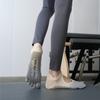 Meias Toesox qualidade nova gradiente yoga meias tie-dye sem calcanhar cinco dedos esportes pilates dispensando meias antiderrapantes