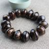 Pulseira de Madeira de Fruta de Planta Natural Madeira Fruta Semente Original Pulseira de Contas de Jogo Coleção de Joias de Rosário Masculino e Feminino
