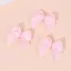 Huiya Linha de 3 Pontos Laço Mini Laço Estilo Fresco Roupa Íntima Meias Roupas Infantis Acessórios de Laço Feitos à Mão DIY