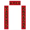 Pareados del Año del Caballo 2026 Año Nuevo Pareados para el Hogar Caligrafía Negra Pareados del Festival de Primavera Decoración de Puerta de Año Nuevo Pareados de Puerta del Festival de Primavera