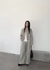 Pantalones Coreanos de Estilo Curvo para Principios de Otoño, Pantalones Casuales 100% Algodón para Mujer, Pantalones Versátiles de Nuevo Estilo Perezoso de Alta Gama de Guangzhou Trece Filas 50007