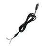 Cable de Alimentación CC MicroUSB Puerto Android Macho 90cm con Cola de Tarjeta Núcleo de Cobre Puro estañado Cable de Extensión Funda de PVC