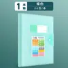 Carpeta Jerry A3 Almacenamiento y Organización de Exámenes Artefacto Gran Capacidad Insertable Transparente Carpeta para Exámenes Bolsa de Archivo con Múltiples Páginas