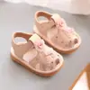 Zapatos de Verano para Bebé Estilo Nuevo Calzado para Bebés y Niños Pequeños Sandalias para Niños de 0 a 1 Año Transpirables Suela Suave Dibujos Animados Zapatos Chirriantes para Bebé