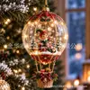 Colgante de Globo Brillante de Navidad con Luces Bola Decoración de Árbol de Navidad Decoración de Atmósfera Festiva Adorno Colgante Manualidad