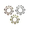 Anéis de Mamilo de Cobre Ajustáveis, Piercings de Mamilo Sem Perfuração, Anéis de Mamilo Estilo Guirlanda, Joias para Piercing Corporal