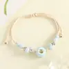 Design Original Luxo Leve Nicho Pulseira de Cerâmica Estilo Floresta Literária Fivela de Segurança Pulseira de Borboleta Presente de Aniversário Feminino Atacado