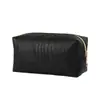 Bolsa de Cosméticos Sencilla con Patrón de Cocodrilo para Mujer, Bolsa de Almacenamiento Grande de Alta Gama, Neceser Portátil Impermeable para Viajes
