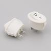 Interruptor de barco KCD1 trípode, dos patas, dos velocidades, tres velocidades con luces, interruptor basculante ovalado de barco 6A/250V