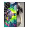 Adecuado para Samsung S26 Funda para Teléfono Móvil S25Ultra One Piece Zoro Funda de Vidrio A16 Comercio Exterior S23 Funda Protectora A70