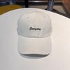 Nova Moda Simples All-match Carta Bordada Boné de Beisebol Estilo Coreano Feminino Showface Pequeno Cap Marca de Moda Masculina Chapéu de Guarda-sol