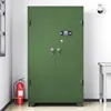 Gabinete Inteligente para Armas, Casillero para Municiones, Cerradura con Contraseña de Huella Digital, Gabinete para Equipo con Llave, Gabinete Espesado para Almacenamiento de Armas, Caja Fuerte