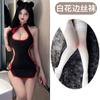 Lencería sexy Love Ruo, con borlas huecas y cordones, ropa sexy salvaje y libre, uniforme cheongsam retro 5290