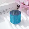 Copo de Cristal Popular Cravejado com Diamantes Sem Tampa, Copo de Cristal para Mistura, Ferramenta Transparente Espessa para Nail Art
