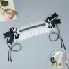 Diadema de Encaje con Lazo Hecha a Mano Estilo Japonés Pinza para el Cabello de Niña Lolita Suave Lindo Accesorio para el Cabello Bidimensional Adorno para el Cabello de Niña Linda