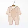 Mameluco de Modal para Bebé Recién Nacido, Estilo Delgado de Verano, Mono Unisex para Bebé, Ropa para Recién Nacidos de 0-1 Mes, Conjunto Estilo Monje