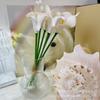 Alta simulación hidratante PU Lirio de Calas decoración del hogar EVA Calla Lily comercio exterior fotografía de bodas espuma flor artificial
