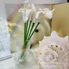 Marca Meihe Flor de Cala Mini de Alto Gama con Tacto Realista Accesorios para Fotografía Flor Artificial Decoración Transfronteriza
