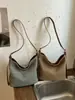 Bolso de mano tipo cubo tejido de paja de gran capacidad de un solo hombro, bolso de playa casual, bolso de mano de color block estilo Ins para vacaciones, bolso de trabajo para mujer
