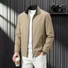 Chaqueta de Otoño para Hombre con Cuello Alto Directo de Fábrica Ropa Exterior Casual de Fácil Cuidado Múltiples Colores en Stock Venta al por Mayor de Chaquetas para Hombre