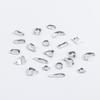 Estilo Individual Blanco (Opcional) Pedrería para Uñas de Forma Irregular con Base Plana, Pedrería de Vidrio, Pedrería de Cristal, Artículo Popular de Celebridad de Internet