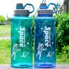 Taza Espacial Anti-Caídas de Gran Capacidad, Taza de Agua Deportiva Portátil a Prueba de Explosiones, Material de PC 1100-3000ml Taza de Agua Deportiva