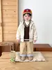 Chamarra de polar para bebé, nueva colección otoño/invierno 2026, top cálido con capucha de doble cara de polar para bebés y niños pequeños, ropa de otoño para niños