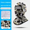 Balaclava Protetor Solar Shitu para Ciclismo, Cobertura Facial Completa, Alta Elasticidade, Protetor de Pescoço Fino, Máscara de Seda Gelada para Moto de Secagem Rápida