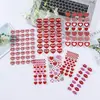 Pegatinas Brillantes para el Día de San Valentín, Pegatinas para el Día de San Valentín, Pegatinas de Polvo Dorado, Pegatinas de Corazón, Pegatinas DIY con Logos Impresos Personalizados
