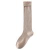 Calcetines de lana personalizados Acheng para mujer, Otoño e Invierno, Forrados de felpa, Engrosados, Cálidos, Adelgazantes con compresión, Calcetines largos hasta la rodilla para invierno