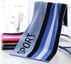 Toalla Deportiva Larga Dorada Algodón Toalla de Baño Toalla para Sudor de Running Suave Absorbente Toalla Grande