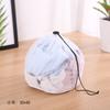 Bolsa de Lavandería con Cordón para Lavadora, Bolsa Especial para el Cuidado de la Ropa, Bolsa de Malla para el Cuidado de Lencería y Brasieres con Cordón Gruesa y Fina