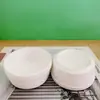 Taza Creativa de Piedra Blanca Pura Bol Casero para Condimentos Bol para Sopa Olla Caliente Ajo Machacado Dip Tazón Pequeño Verduras Frías Pepinillos Plato Pequeño