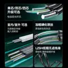 Cable de Fibra Óptica Shanze para Exteriores de 4 Núcleos 2 Hilos Auto-Soportado Tipo Mariposa Monomodo Mononúcleo 1-Núcleo 3 Hilos Cable de Fibra Óptica
