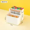 Caja de Almacenamiento de Materiales para el Área de Arte, Caja para Tizas, Caja de Almacenamiento, Cesta Clasificadora de Materiales Didácticos para el Aula y el Jardín de Infancia, Caja con Compartimentos Tipo Cajón