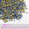 1440 Strass de Fundo Cônico Azul Claro de Alta Qualidade, Strass Imitando Cristal Checo Brilhantes, Pilhas de Strass DIY, Strass para Nail Art de Yiwu