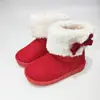 Botas de neve infantis 2026 inverno, unissex, forradas com fleece, sapatos quentes de algodão, versáteis, leves, sapatos de princesa para bebê, estilosos