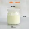 Venta al por mayor de fabricante Botellas de vidrio Vasos para pudín y yogur Botellas para miel con tapas Frascos sellados para nido de pájaro Botellas para sub-embotellado Resistentes a altas temperaturas