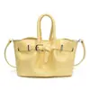 Bolso de Mano Moderno y Versátil para Mujer, Nuevo Estilo Primavera, Gama Alta, Bolso Cruzado Simple Plegado para el Trabajo y los Viajes Diarios
