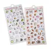 Pegatinas con Relieve 3D Hechas a Medida Estilo Japonés Antiguo Cristal Elevado Dibujos Animados Personajes Pequeños Pegatinas Decorativas para Funda de Teléfono y Agenda