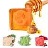 Sabonete Artesanal Esfoliante de Lavanda Comércio Transfronteiriço Sabonete Esfoliante de Limão Oceânico Sabonete com Óleo Essencial de Aloe Vera Sabonete de Rosa
