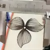 Moda Retro Transfronteriza Europea y Americana Pendientes de Flor de Lujo Ligero de Gama Alta Accesorios de Joyería con Colgante de Flor de Ocho y Borla