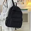 Mochila Escolar para Estudiantes Nueva Color Sólido Universidad Mochila Combinable Estilo Coreano Ins Mochila Escolar para Estudiantes Ligera para Viajes
