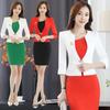 Traje de vestir para mujer de verano nuevo ropa de trabajo para peluquería salón de belleza club de salud ropa de trabajo profesional conjunto de dos piezas