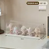 Caixa Surpresa Caixa de Exibição Pop Mart Acrílico Suporte de Exibição de Armazenamento Figura Fofa Gabinete à Prova de Poeira Caixa de Armazenamento de Figuras Venda por Atacado