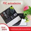 Rolo de cor adesivo de PVC transparente adesivo de PVC para mala personalizado etiqueta personalizada logo impresso