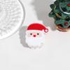 Nueva moda diseño compacto creativo sentido Papá Noel árbol de Navidad copo de nieve pinza para flequillo de ácido acético pinza lateral combinable
