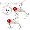 Luya Bait Gourd Pin - Pasador rápido reforzado de 8 anillas - Accesorios para equipo de pesca